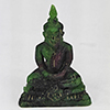 Natural Red Green Ruby in Zoisite 75.52 Ct. Buddha Carving Shape 47 x 30 Mm Gemstone From Madagascar