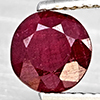 Natural Pinkish Red Ruby 2.13 Ct. Round Shape 7 Mm Gemstone From Madagascar
