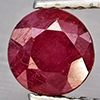 Natural Pinkish Red Ruby 0.89 Ct. Round Shape 5.7 Mm Gemstone From Madagascar
