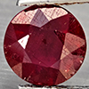 Natural Pinkish Red Ruby 1.71 Ct. Round Shape 7.1 Mm Gemstone From Madagascar