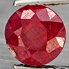 Natural Pinkish Red Ruby 1.77 Ct. Round Shape 6.6 Mm Gemstone From Madagascar Natural Pinkish Red Ruby 1.77 Ct. Round Shape 6.6 Mm Gemstone From Madagascar