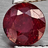 Natural Pinkish Red Ruby 0.94 Ct. Round Shape 5.7 Mm Gemstone From Madagascar