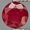 Natural Pinkish Red Ruby 1.04 Ct. Round Shape 5.8 Mm Gemstone From Madagascar