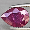 Natural Purplish Red Ruby 3.70 Ct. Pear Shape 11.8 x 8.5 Mm Gemstone from Madagascar