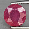 Natural Purplish Red Ruby 3.42 Ct. Round Shape 9.2 Mm Gemstone from Madagascar