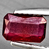 Natural Pigeon Blood Red Ruby 1.03 Ct. Octagon Shape 7.4 x 4.8 Mm Gemstone from Madagascar