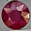 Natural Purplish Red Ruby 4.66 Ct. Round Shape 10 Mm Gemstone from Madagascar