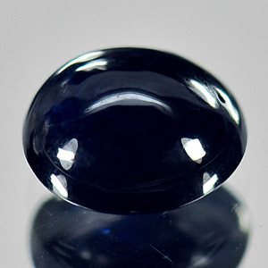 1.75 Ct. Natural Gemstone Blue Sapphire Oval Cabochon From Madagascar