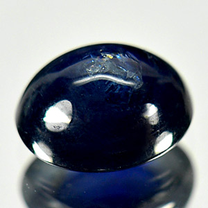 1.70 Ct. Natural Blue Sapphire Gemstone Oval Cabochon From Madagascar