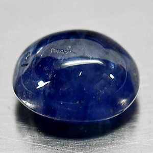 1.24 Ct. Attractive Natural Gemstone Blue Sapphire Oval Cabochon