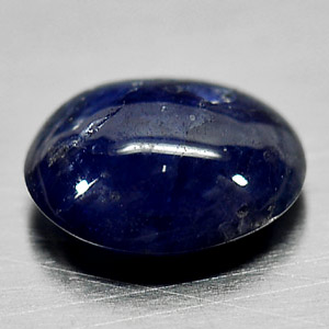 1.36 Ct. Attractive Natural Gemstone Blue Sapphire Oval Cabochon