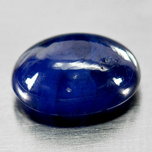 1.33 Ct. Oval Cabochon Natural Blue Sapphire