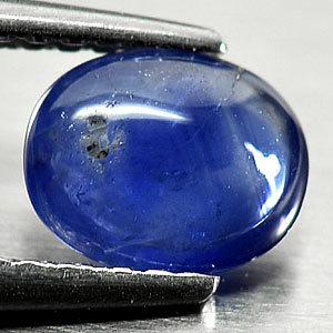 0.94 Ct. Attractive Natural Gemstone Blue Sapphire Oval Cabochon