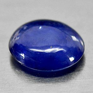 0.91 Ct. Natural Blue Sapphire Oval Cabochon Gemstone