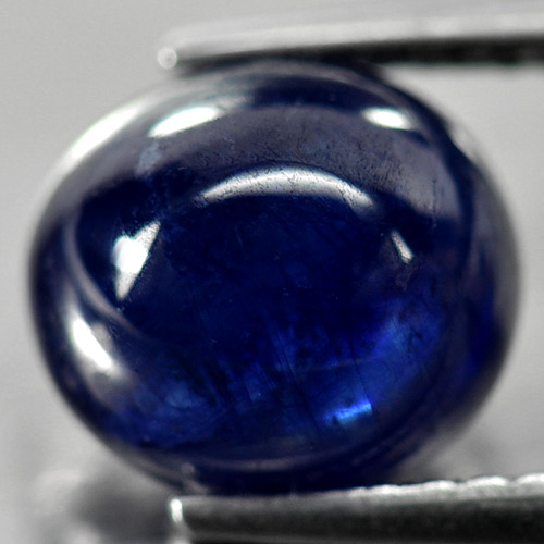 3.51 Ct. Beauty Color Natural Blue Sapphire Gemstone Oval Cabochon