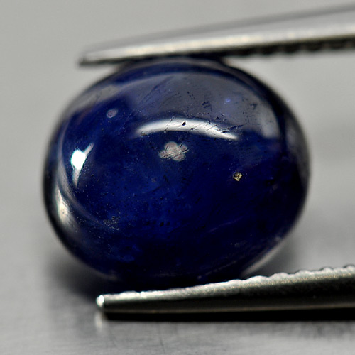 4.85 Ct. Natural Blue Sapphire Gemstone Oval Cabochon