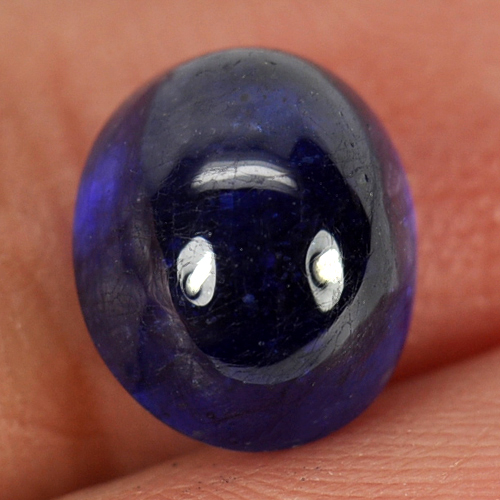 4.85 Ct. Alluring Gemstone Natural Blue Sapphire Oval Cabochon