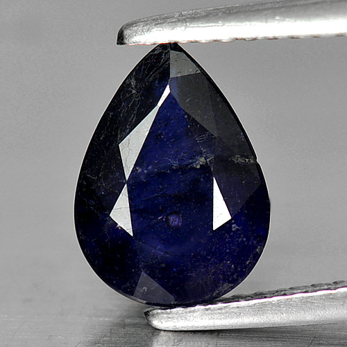 2.40 Ct. Natural Gemstone Blue Sapphire Pear Shape