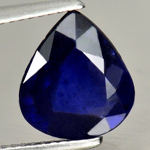 3.82 Ct. Beauty Gemstone Natural Blue Sapphire Pear Shape
