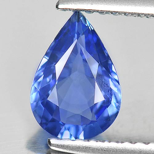 1.11 Ct. Natural Gemstone Blue Ceylon Sapphire Pear Shape From Sri Lanka