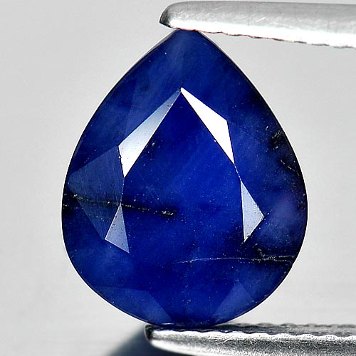 3.62 Ct. Sz 11 x 9 x 5 Mm. Pear Shape Natural Blue Sapphire Diffusion Gem