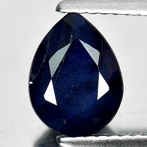1.95 Ct. Attractive Gem Natural Deep Blue Sapphire Diffusion Pear Shape