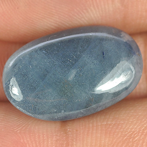 30.20 Ct. Charming Color Natural Gemstone Blue Sapphire Oval Cabochon