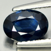 Blue Sapphire 1.30 Ct. Oval Shape 7.4 x 5.2 x 3.4 Mm. Natural Gem Madagascar