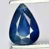 Greenish Blue Sapphire 1.19 Ct. Pear 7.7 x 5.6 Mm. Natural Gemstone Heated Only