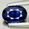Blue Sapphire 0.77 Ct. VVS Oval Shape 6.4 x 4.5 Mm. Natural Gemstone Madagascar
