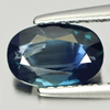 Certified Unheated Blue Sapphire 1.41 Ct .Oval 8.34 x 5.55 Mm. Natural Thailand