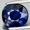 Blue Sapphire 1.77 Ct. Cushion 7.7 x 6.9 x 3.5 Mm. Natural Gem Unheated Thailand