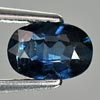 0.77 Ct. Oval Shape Natural Gem Blue Sapphire Thailand