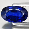 Purplish Blue Sapphire 1.33 Ct. Oval 8.6 x 5.3 Mm. Natural Gemstone From Kenya