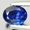 Certified Blue Sapphire 0.73 Ct. Oval 5.32 x 4.16 Mm. Natural Gemstone Nigeria