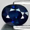 Unheated Blue Sapphire 1.36 Ct. Oval 7.2 x 5.8 x 4 Mm. Natural Gem Madagascar