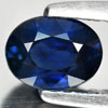 Blue Sapphire 1.19 Ct. Oval 6.5 x 4.9 Mm. Natural Gems Madagascar Heated Only