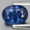 Blue Sapphire Certified 1.35 Ct. Clean Oval 6.72 x 5.04 Mm. Natural Madagascar