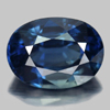 Certified Blue Sapphire 1.81 Ct.  Clean Oval 7.83 x 5.87 Mm. Natural Gemstone