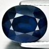 Certified Blue Sapphire 3.34 Ct. Oval 9.39 x 7.80 Mm. Natural Gem Madagascar