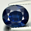 Certified 2.70 Ct.  Oval Shape Natural Blue Sapphire Gemstone From Madagascar