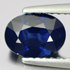 Certified Blue Sapphire Oval Shape 1.69 Ct. Natural Gemstone Madagascar