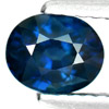 Certified 1.24 Ct. Oval Shape 6.40 x 5.26Mm.Natural Gem Blue Sapphire Madagascar