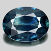 Certified Blue Sapphire 1.18 Ct. Oval 7.37 x 5.50 Mm Natural Gemstone Madagascar