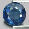 Blue Sapphire 1.24 Ct. Certified Round Shape 6.28 - 6.34 x 3.64 Mm. Natural Gem
