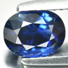 Certified 1.60 Ct. Natural Blue Sapphire Oval Shape From Madagascar