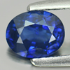 Blue Sapphire Certified 1.14 Ct. Oval 6.48 x 5.24 Mm. Natural Gem Madagascar