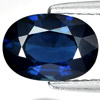 Certified 2.09 Ct. Oval Natural Blue Sapphire Gemstone Madagascar