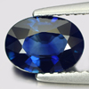 Certified Blue Sapphire 1.48 Ct. Natural Gemstone Oval Shape 8.26 x 6.02 Mm.