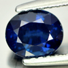 Certified Blue Sapphire 1.20 Ct. Natural Gemstone Oval Shape Madagascar